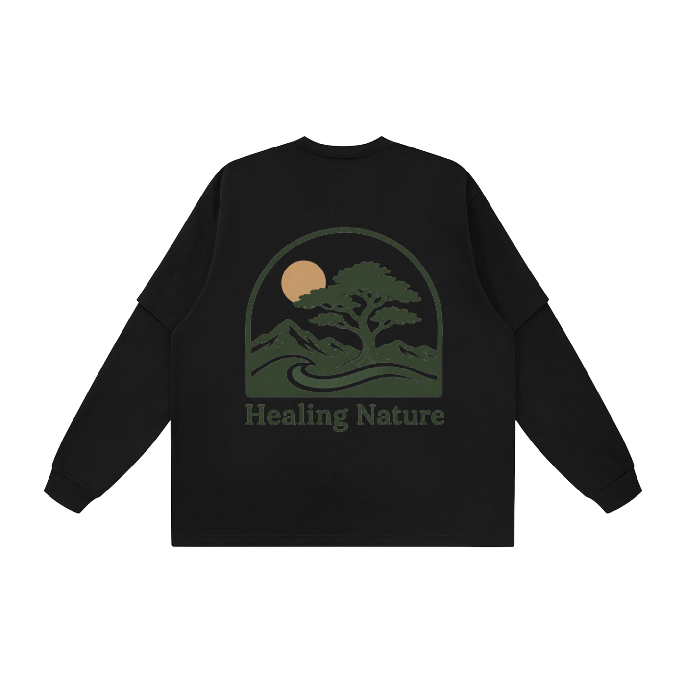 Unisex Layered Oversized T-Shirt