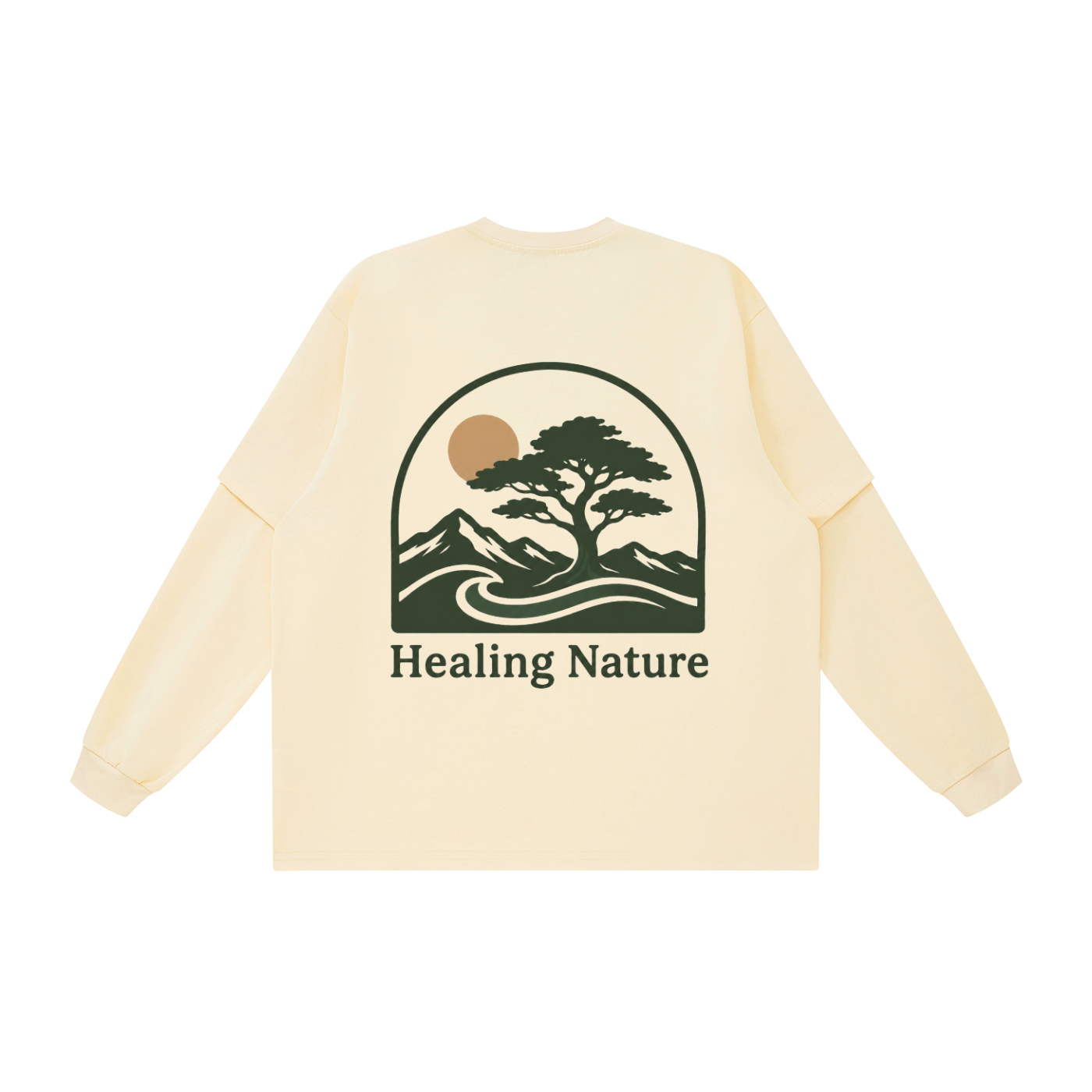 Unisex Layered Oversized T-Shirt