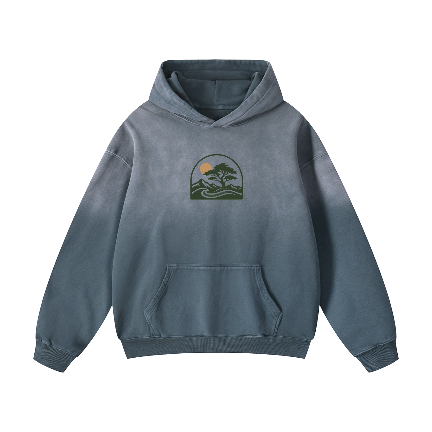 Heavyweight Sunfade Oversized Hoodie