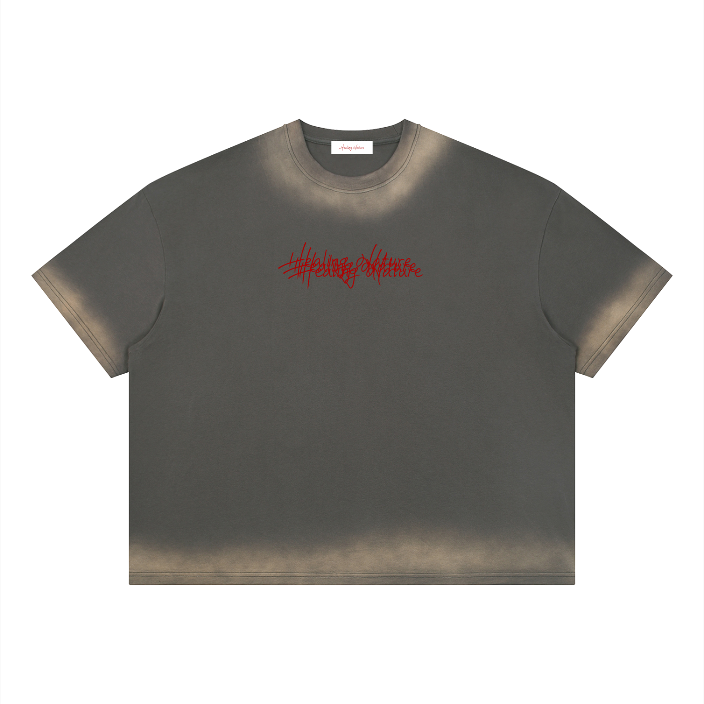 Unisex Boxy Sunfade Vintage Wash T-Shirt