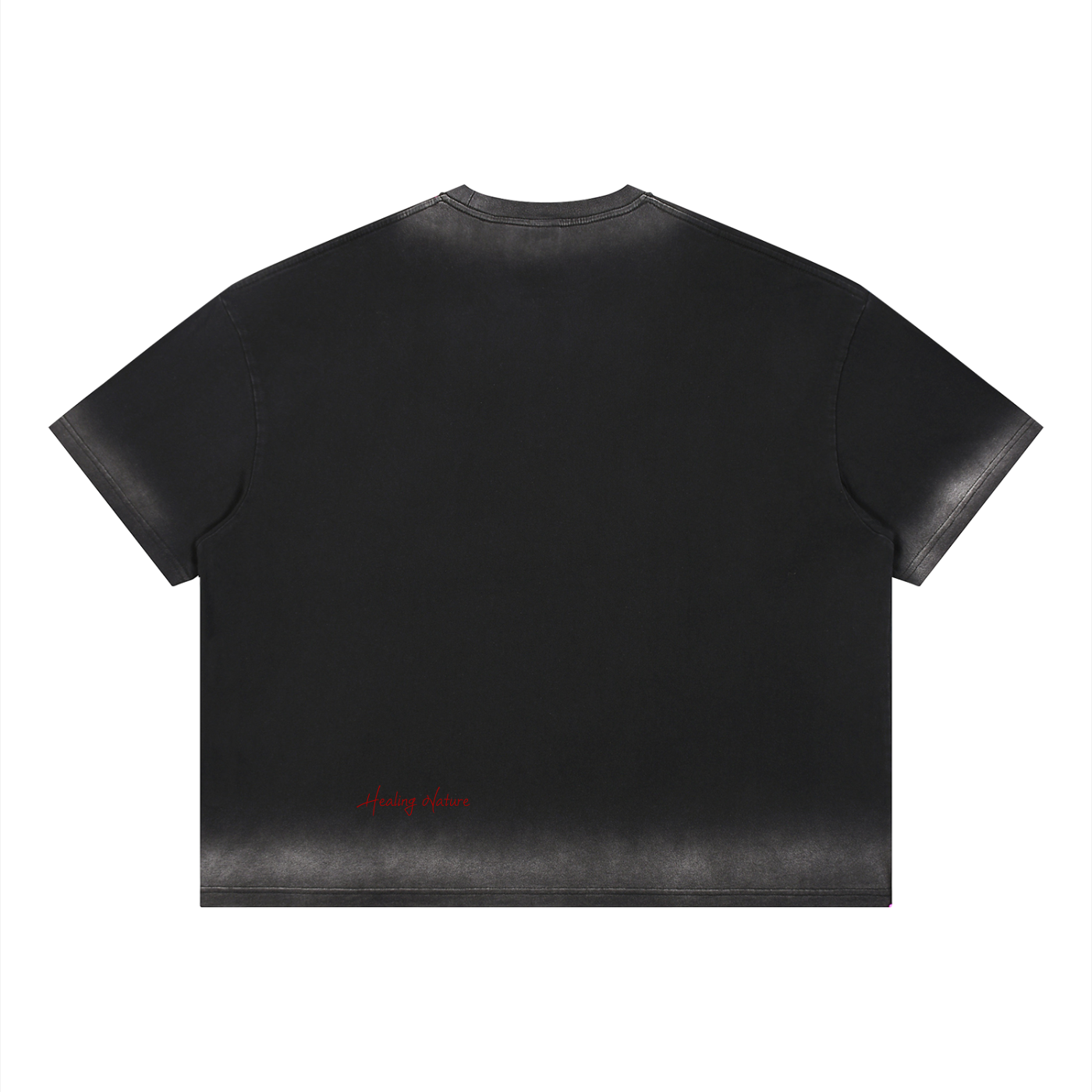 Unisex Boxy Sunfade Vintage Wash T-Shirt