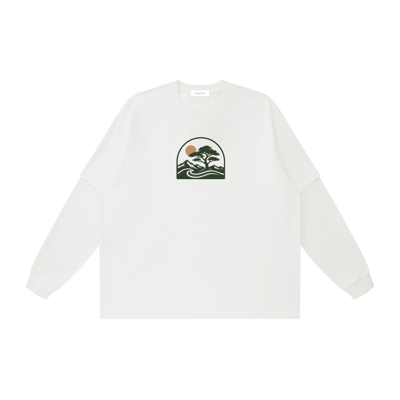 Unisex Layered Oversized T-Shirt