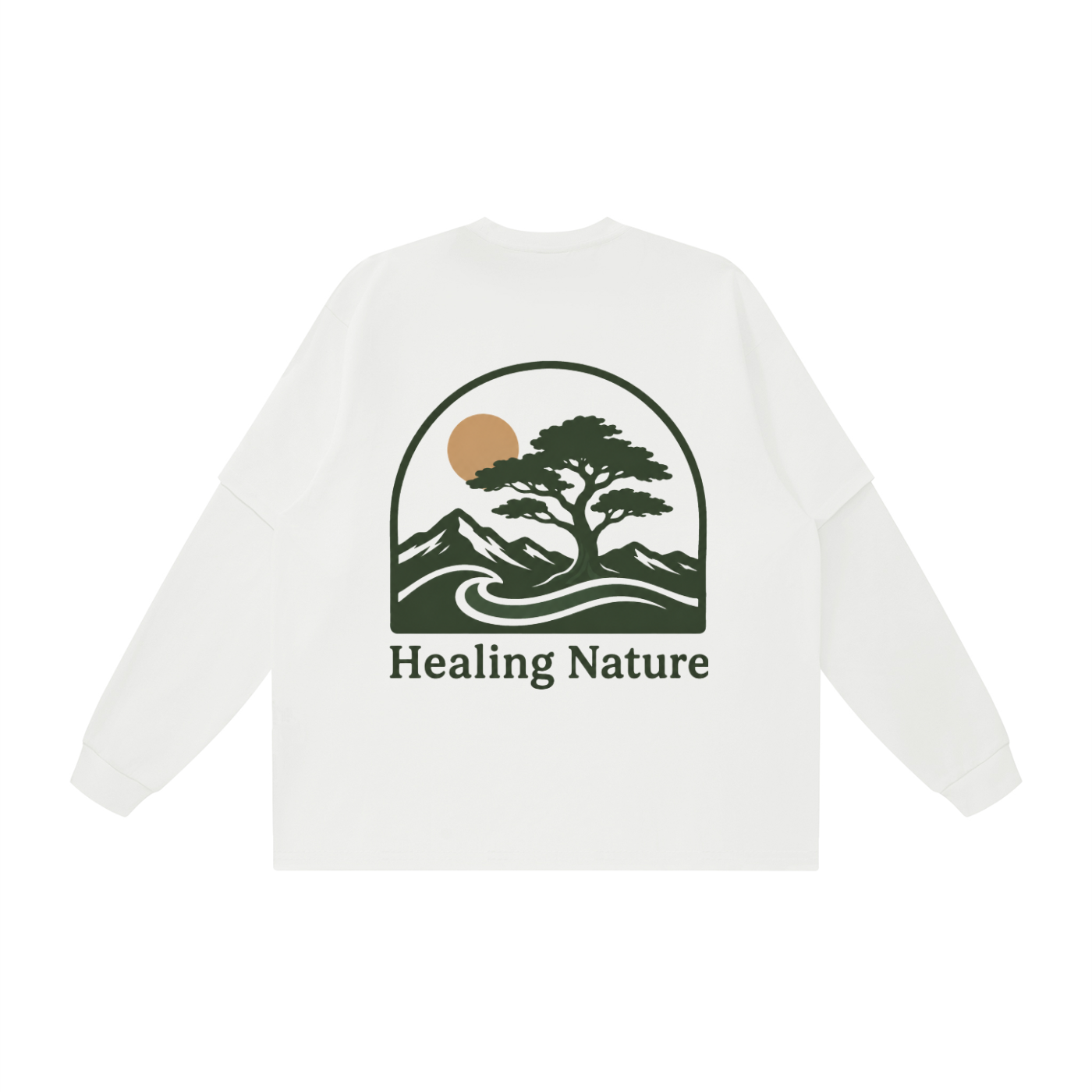 Unisex Layered Oversized T-Shirt