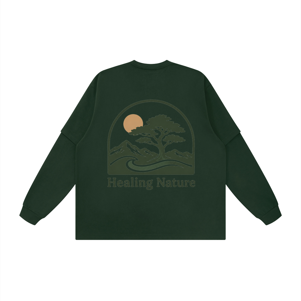 Unisex Layered Oversized T-Shirt