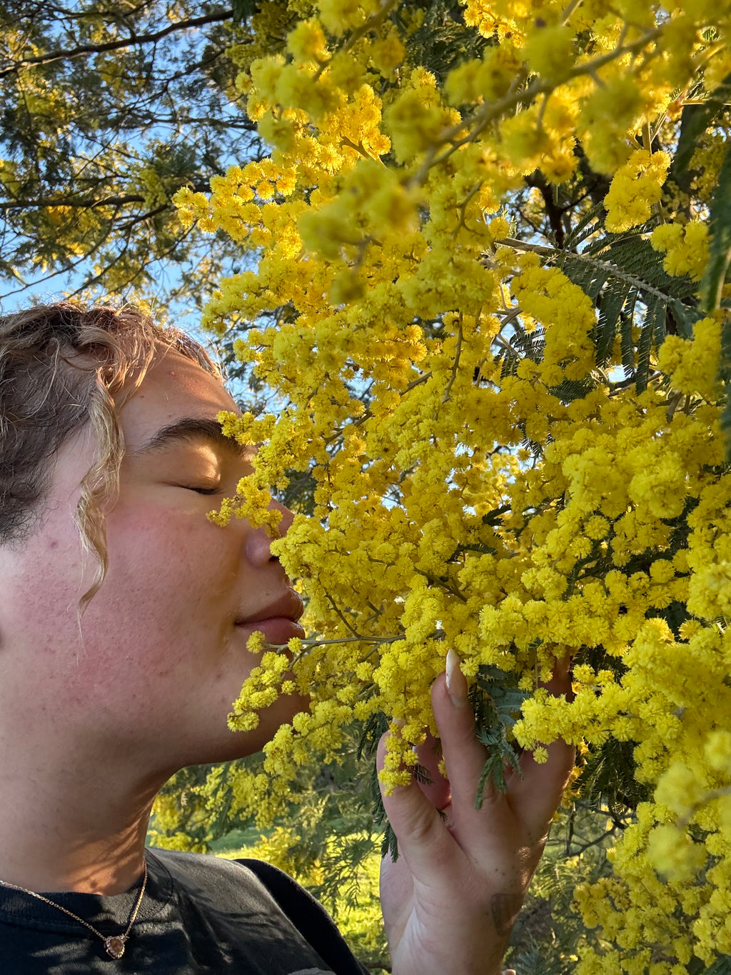 Stop and smell the flowers