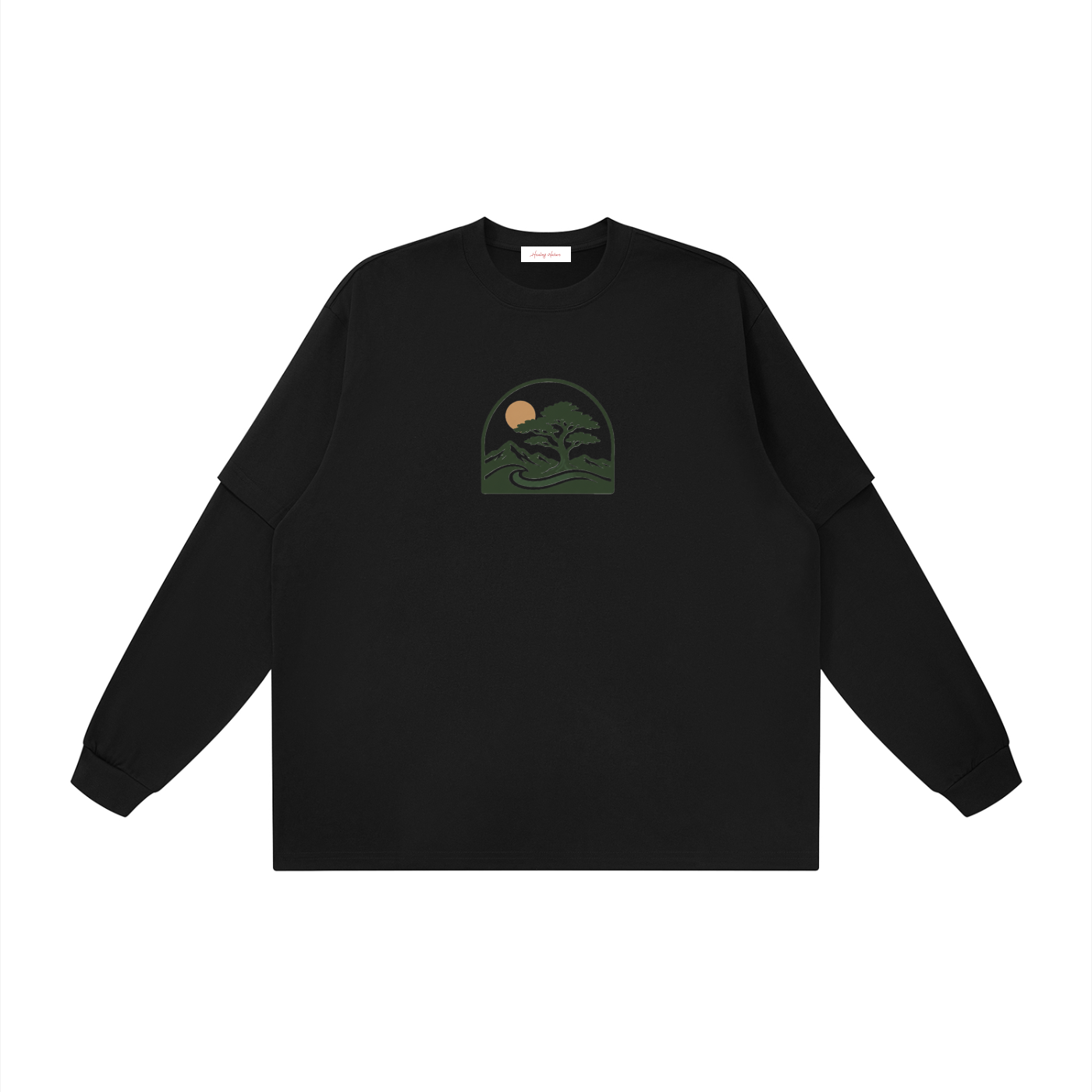 Unisex Layered Oversized T-Shirt