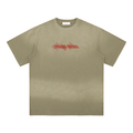 Sun Fade Hand-Frayed Cotton T-Shirt