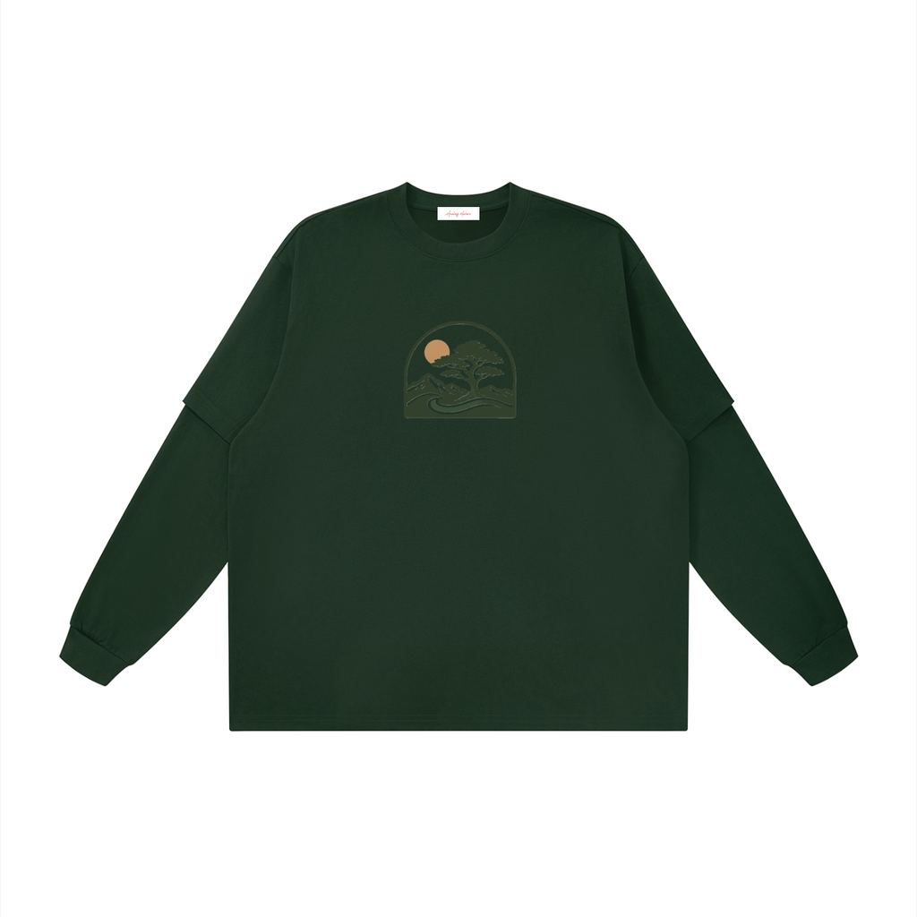 Unisex Layered Oversized T-Shirt